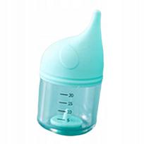 Šuniukų ir kačiukų maitinimo buteliukas, lengvai valomas, mėlynas, 20 ml