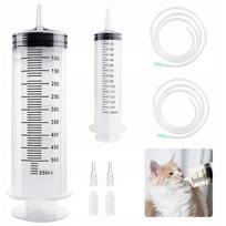 Plastikinis švirkštas stabdžių skysčiui, 150 ml ir 550 ml rinkinys