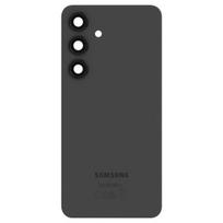Galinis stiklas - SAMSUNG - Galaxy S24 Plus - Juodas - Supaprastinta instaliacija - Integruota lipni medžiaga