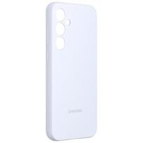 Oficialus Samsung Galaxy A55 silikoninis dėklas, plonas minkštas jutiklinis Samsung šviesiai pilkas