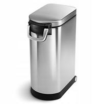 Maisto indas augintiniams Simplehuman, 35 l, nerūdijančio plieno, sandarus