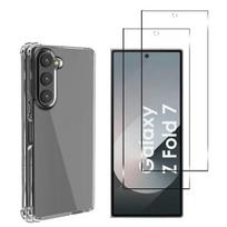 Antishock dėklas Samsung Galaxy Z FOLD 7 ir 2 Grūdinti Stiklo Ekrano Apsaugos Filmas Phonillico®