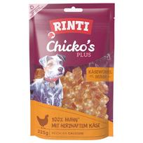 Šunų skanėstai RINTI Extra Chicko Plus, su sūriu, 225 g