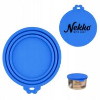 Silikoninis dangtelis NEKKO 80/200/400 g konservų dėžutėms
