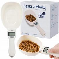 Virtuvinės svarstyklės-šaukštas PETSTORY, 800 g, tinkamas kačių pašarui