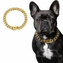 Tvirtas nerūdijančio plieno antkaklis šunims (bulldogams, amstafams, Cane Corso)