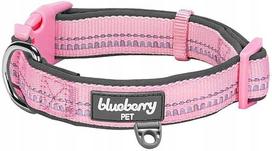 Šviečiantis mėlynas šunų antkaklis, Blueberry Pet, L dydis