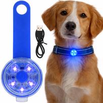 LED pakabukas antkakliui su USB, tinka katėms ir šunims