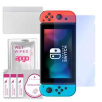 apgo Hybrid Glass 9H ekrano apsauga skirta Nintendo Switch, grūdinto stiklo pakaitalas, nedūžtantis