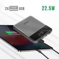 Atsarginis maitinimo šaltinis ("Power Bank") Powerbank - 4SMARTS - Enterprise Slim - 20000mAh - 2 USB-C 100W - 2 USB 22.5W