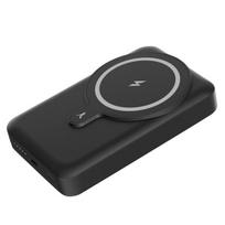 Atsarginis maitinimo šaltinis ("Power Bank") Išorinis akumuliatorius - AKASHI - MagSafe 15W - 10000mAh - USB-C 20W - Juodas