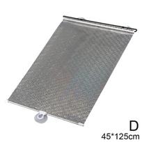 Skėčias nuo saulės Langų volelis Ekrano užvalkalas žaliuzės apsauga sulankstomas automobilis, 45x125 cm