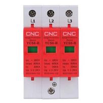 AC viršįtampių ribotuvas, 3P, B klasės, 30-60 kA, 385VAC