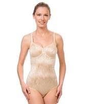 Formuojantis apatinis trikotažas moterims Patricia Boutique Elastic 4363, smėlio spalvos, 70F