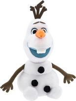 Disney Store oficialus Frozen Olaf meilus žaislas 38 cm / 15 colių meilus įdarytas sniego senis vaikams, pliušinis animacinis personažas su satino dantimi ir žėrinčiomis snaigių akcentais