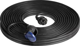 Tvirtas Ip44 prailgintuvas 30m, 3x1,5mm², guminis laidas