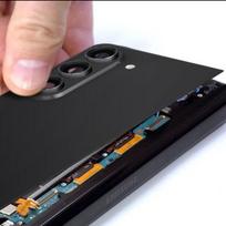 Galinio Stiklo Klijai - SAMSUNG - Galaxy Z Fold 5 - Lengvas Montavimas - Pridedamos Tvirtinimo Varžtai - Juoda