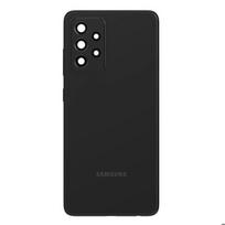 Baterijos dangtelis - SAMSUNG - Galaxy A52s - Juodas - Originalus galinis dangtelis - Supaprastinta montavimas