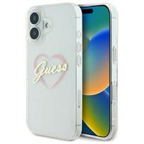 Guess IML dėklas iPhone 16 plus“ – permatomas