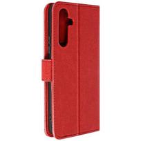 Folio dėklas - Chesterfield - Samsung Galaxy A54 5G - Raudona - Magnetinis - Pusiau kietas