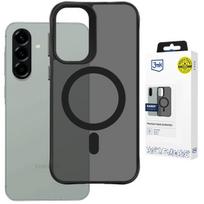 Dėklas Samsung Galaxy A36/A56 - 3mk Hardy Hazy MagCase Black