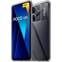 Xiaomi Poco C65 dėklas - Silikoninė Gel TPU Skaidri Minkšta Ultra Plona Phonillico® apsauga