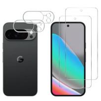 Grūdintas Stiklas Google Pixel 10 Pro ir Kameros Apsauga [2 pak.] Phonillico® Stiklo Apsaugos Filmas