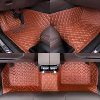 (rudi) Individualūs automobilių grindų kilimėliai, tinkantys daugumai automobilių, geros medžiagos MAR 2, (ruda)