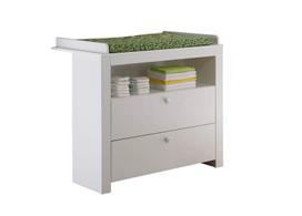 Komoda + persirengimo padėklas Trendteam Olivia, balta