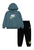 Nike Sportswear Treningas benzino spalva / šviesiai žalia / juoda / balta