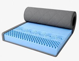 Antčiužinis 140x200 TOPPER PROFIL ant sofos ir čiužinio, T28 putplastis, H3, 6 cm