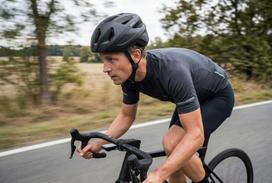 Vayox Active Mtb dviračio šalmas su Led lempute, reguliuojamas, juodas matinis