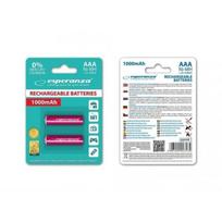 Akumuliatorius Esperanza EZA101R Ni-MH AAA 1000MAH 2vnt.