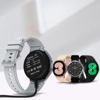 Įkroviklis - AVIZAR - Samsung Galaxy Watch 4 - Greitas įkrovimas - Silikono kabelis - 1m