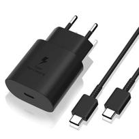 Greitas įkroviklis 25W + USB-C USB-C laidas Samsung Galaxy S26/Galaxy S25 Phonillico®