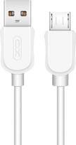 XO NB41 USB - microUSB įkrovimo ir duomenų kabelis 1m
