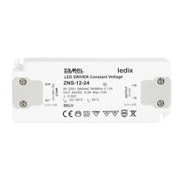 LED maitinimo šaltinis plonas 12 W 24 V nuolatinės srovės - ZNS-12-24