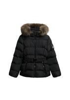 Superdry & Co Žieminė striukė 'FUJI' juoda