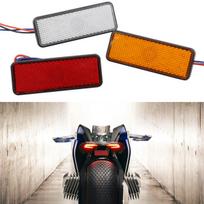 Motociklų priedai Modifikuotas LED galinis žibintas elektrinis automobilis LED reflektorius 24 led stabdžių galinis sunkvežimis, raudonas korpusas