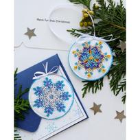 Dekoravimo rinkinys - Maža snaigė (Winter tale). 13,2x6,6 cm AABT-015