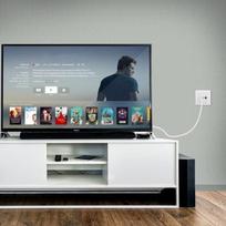 TV Antenos Kabelis - LinQ - Vyras Moteris - 10m - Koaksialinis 9.5mm - Baltas PVC