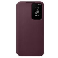Dėklas - Samsung - Galaxy S22 Plus - Smart Clear View Cover - Bordo - Visapusiška apsauga