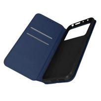 AVIZAR piniginės dėklas, skirtas Xiaomi Poco X4 Pro 5G – Midnight Blue – vaizdo įrašų palaikymo funkcija