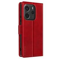 Xiaomi Redmi Note 14 4G dėklas - AVIZAR - Raudonas - Vaizdo palaikymas - Integruoti skyreliai - Pusiau kietas apvalkalas