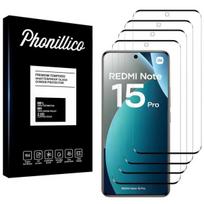 Grūdintas Stiklas Xiaomi Redmi Note 15 PRO 4G [Pakuotė 4] Ekrano Apsaugos Plėvelė Phonillico®