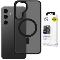 Dėklas Samsung Galaxy S25+ - 3mk Hardy Hazy MagCase Black