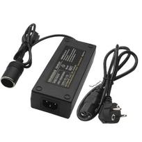12v 15a 160w automobilinis keitiklis 220v į 12v automobilinis adapteris keitiklis automobilio namams - žiebtuvėlio keitiklis Eu kištukas - INORCO