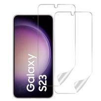 Samsung Galaxy S23 plastikinis ekranas apsauginis stiklas [2 vienetai] atsparus įbrėžimams ultra plonas Phonillico®