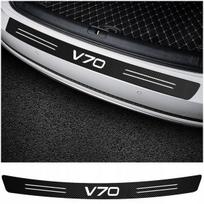 Volvo V70, Carbon Black, ME Premium, Galinio Bamperio Lipdukas, Carbon Black, Volvo V70, Carbon Black, ME Premium, Galinio Bamperio Lipdukas, Carbon Black