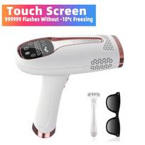 Nauja bikini IPL 999999 blyksteli depiliatorių impulsai nuolatinis lazerio epiliatorius, neskausmingas moterims plaukų šalinimo namų naudojimo įtaisams Touch Screen, US Plug